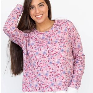 Mini Floral Pink Pullover by Agnes & Dora NWT